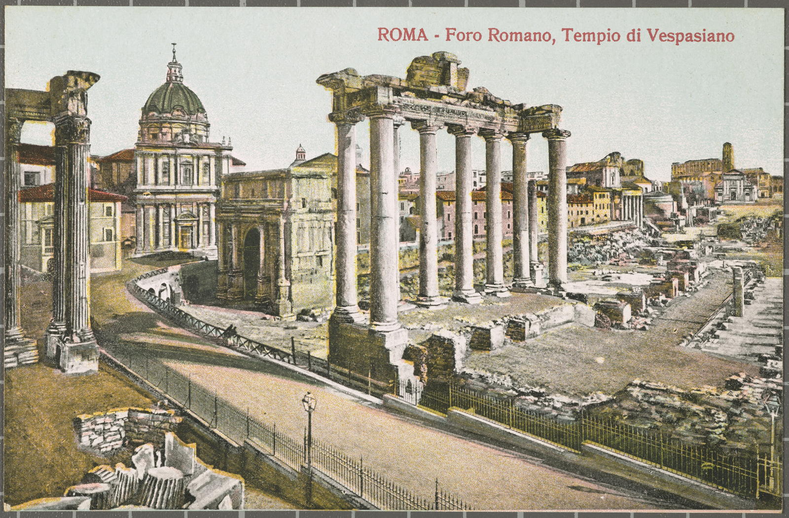 Desconegut, ROMA - Foro Romano, Tempio di Vespesiano