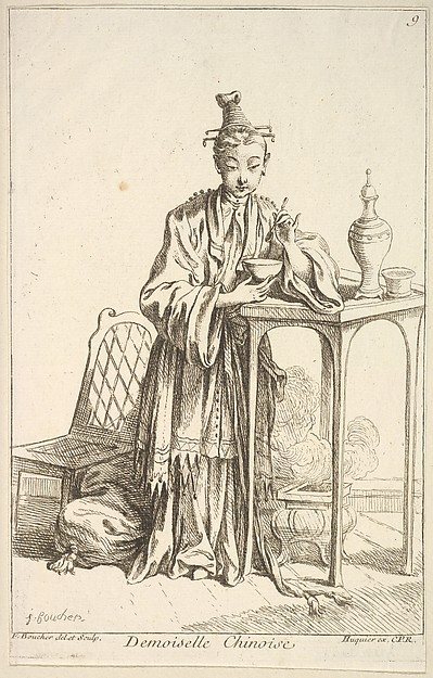 François Boucher, Chinese Young Lady