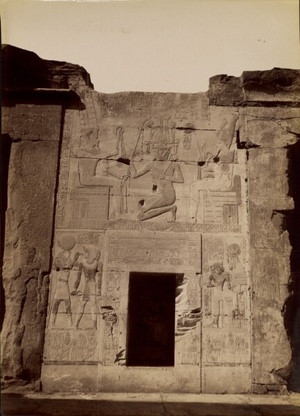 Antonio Beato, [Abydos, Adoration of Amun] / [Abydos, Adoration a Ammon]