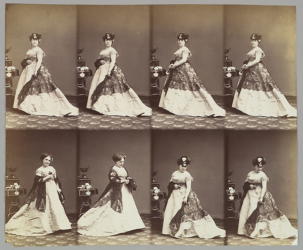 André-Adolphe-Eugène Disdéri, Louise Abigdon