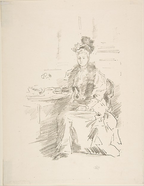 James McNeill Whistler, La Jolie New Yorkaise