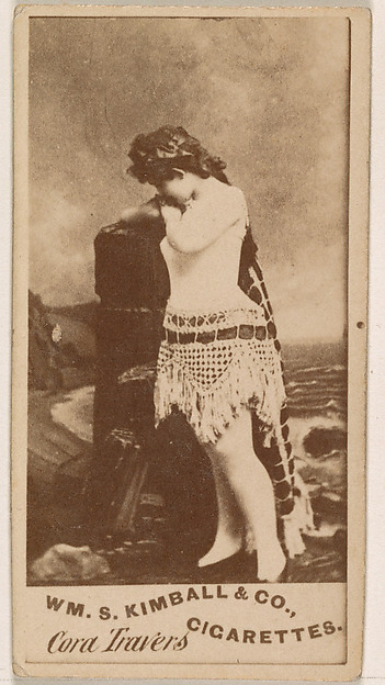 William S. Kimball & Company, Cora Travers, from the Actresses series (N203) issued by Wm. S. Kimball & Co.