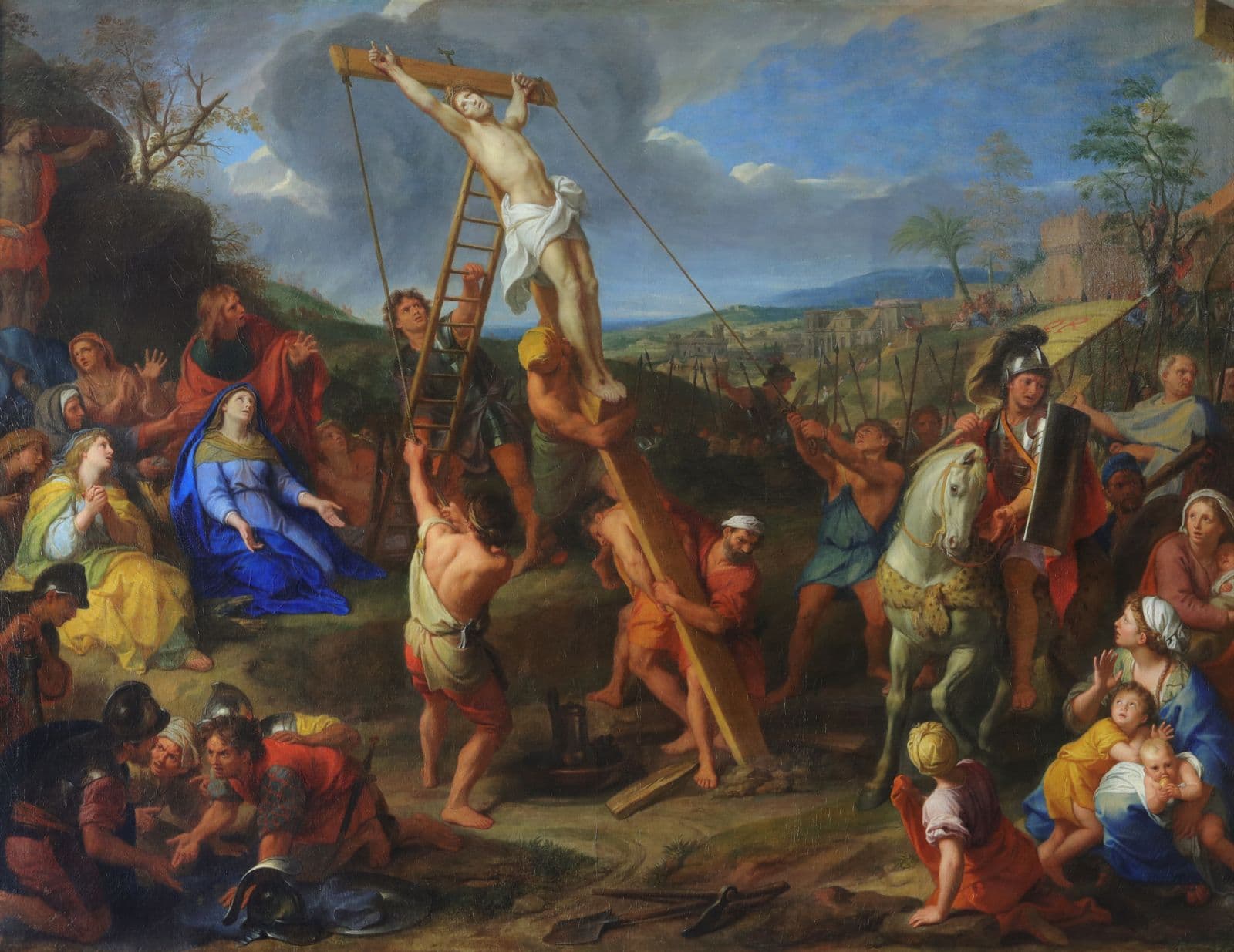 Charles Le Brun, L'Élévation de la Croix