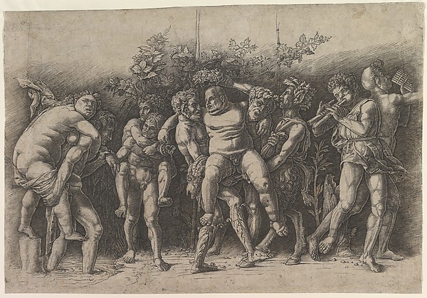 Andrea Mantegna, Bacchanal with Silenus