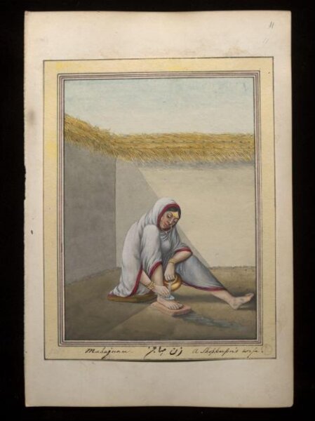 Unknown, An album containing fifty-three drawings depicting occupations.