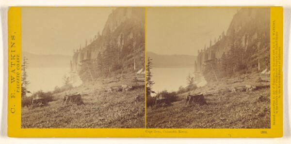 Carleton Watkins, Cape Horn, Columbia River.