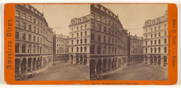 John P. Soule, Winthrop Square, Boston, Mass.