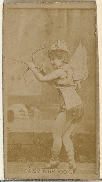 W. Duke, Sons & Co., Daisy Murdoch, from the Actors and Actresses series (N145-8) issued by Duke Sons & Co. to promote Duke Cigarettes