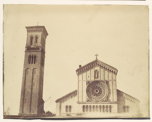 Unknown, [Wilton Church, Facade and Bell Tower]