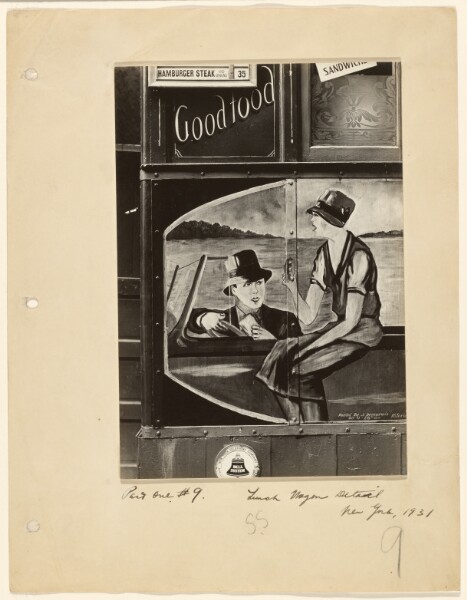 Walker Evans, Lunch Wagon Detail, New York
