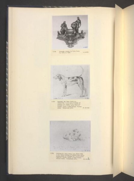 Edwin Landseer, Drawing of a dog