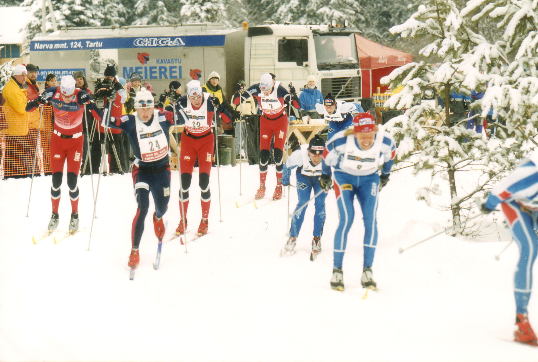 Aldo (author) Bones, Tartu marathon 2003