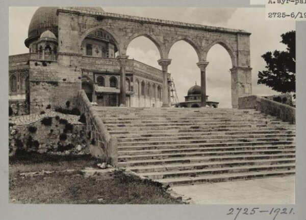 K.A.C. Creswell, Photograph