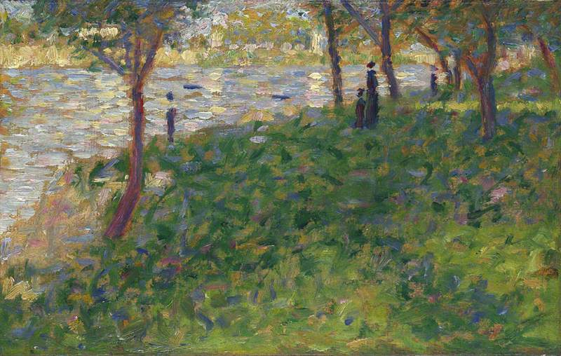 Georges Seurat, Study for 'La Grande Jatte'