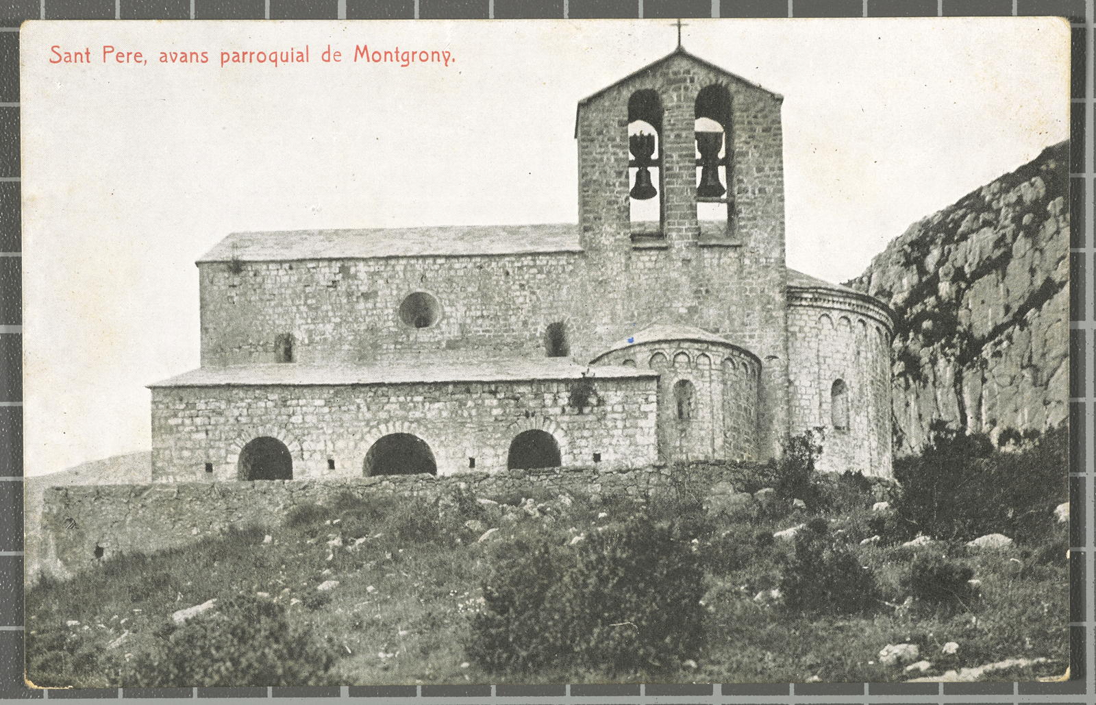 Desconegut, Sant Pere, avans parroquial de Montgrony