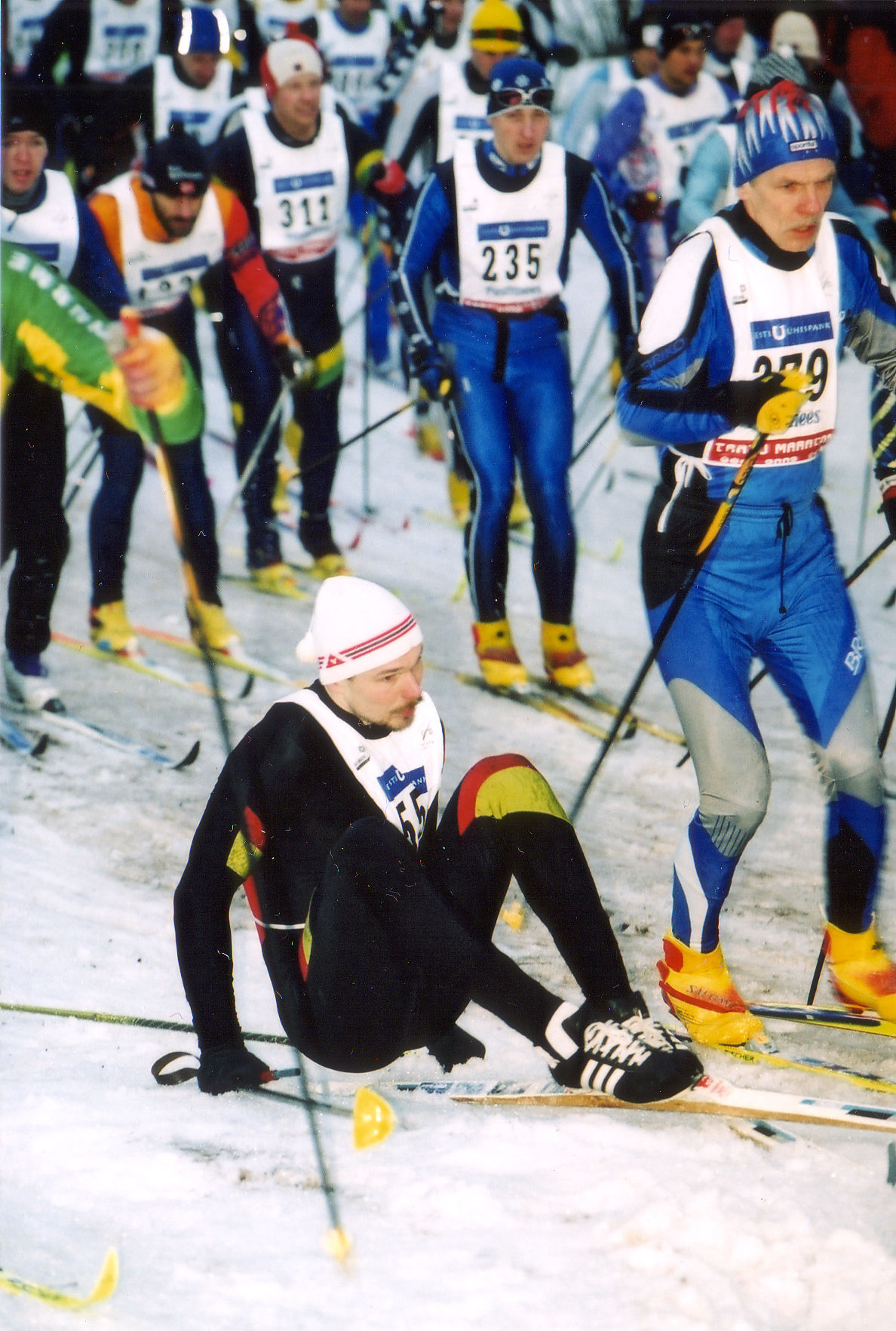 Aldo (author) Bones, Tartu marathon 2002