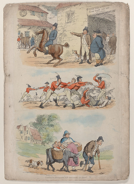 Thomas Rowlandson, Plate 1, from "World in Miniature"