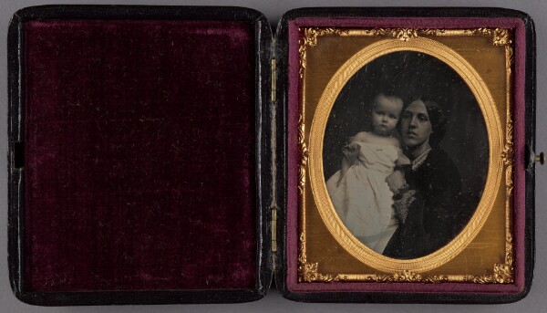 Unknown, [Potrait of a Mother and Baby Boy] / [Portrait of Mrs. Wendell and Gordon Wendell]
