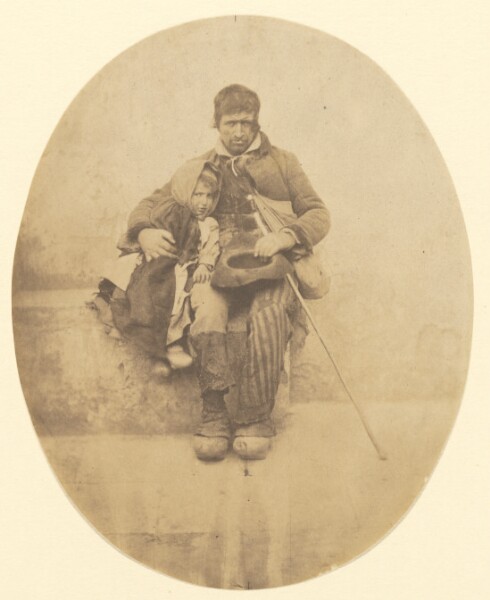 André Adolphe-Eugène Disdéri, [Mendiants (Beggars)]