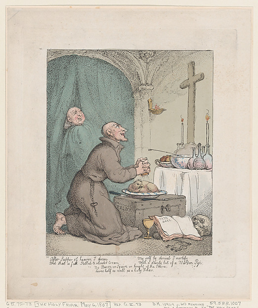 Thomas Rowlandson, The Holy Friar