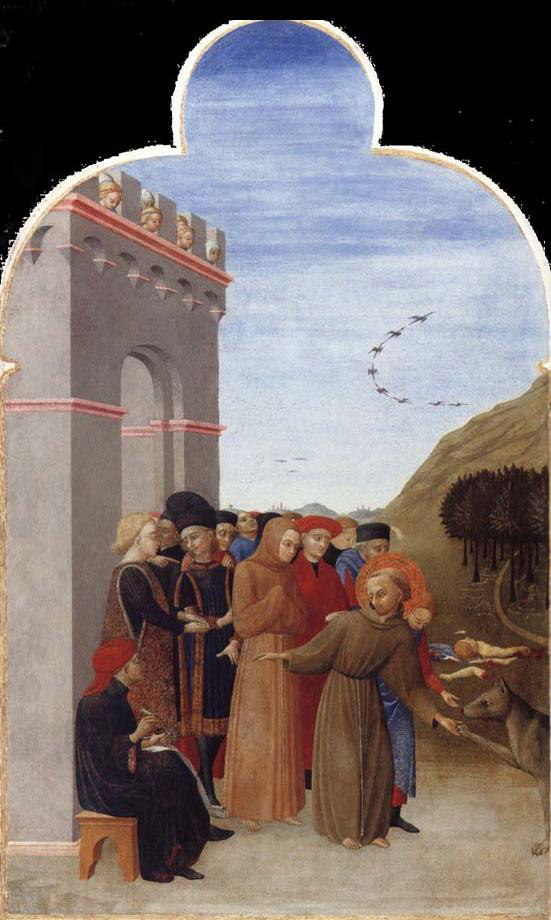 Sassetta, The Wolf of Gubbio