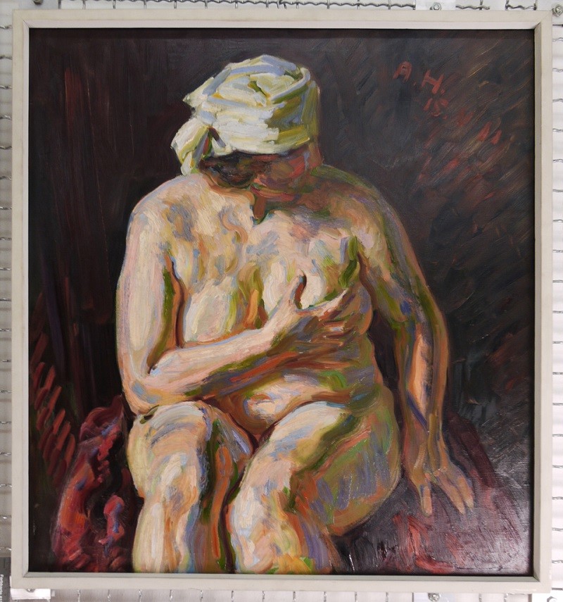 Albert Haueisen, Darstellung der Susanna