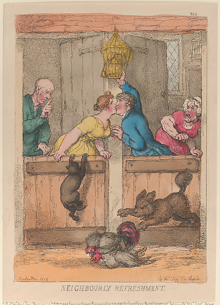 Thomas Rowlandson, Neighbourly Refreshment