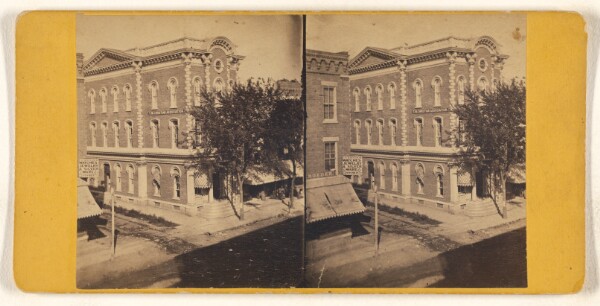 Unknown, [Y.M.C.A. building of an unidentified American town]