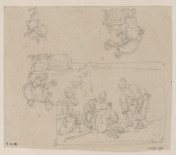 George Chinnery, Sketches of Chinese figures