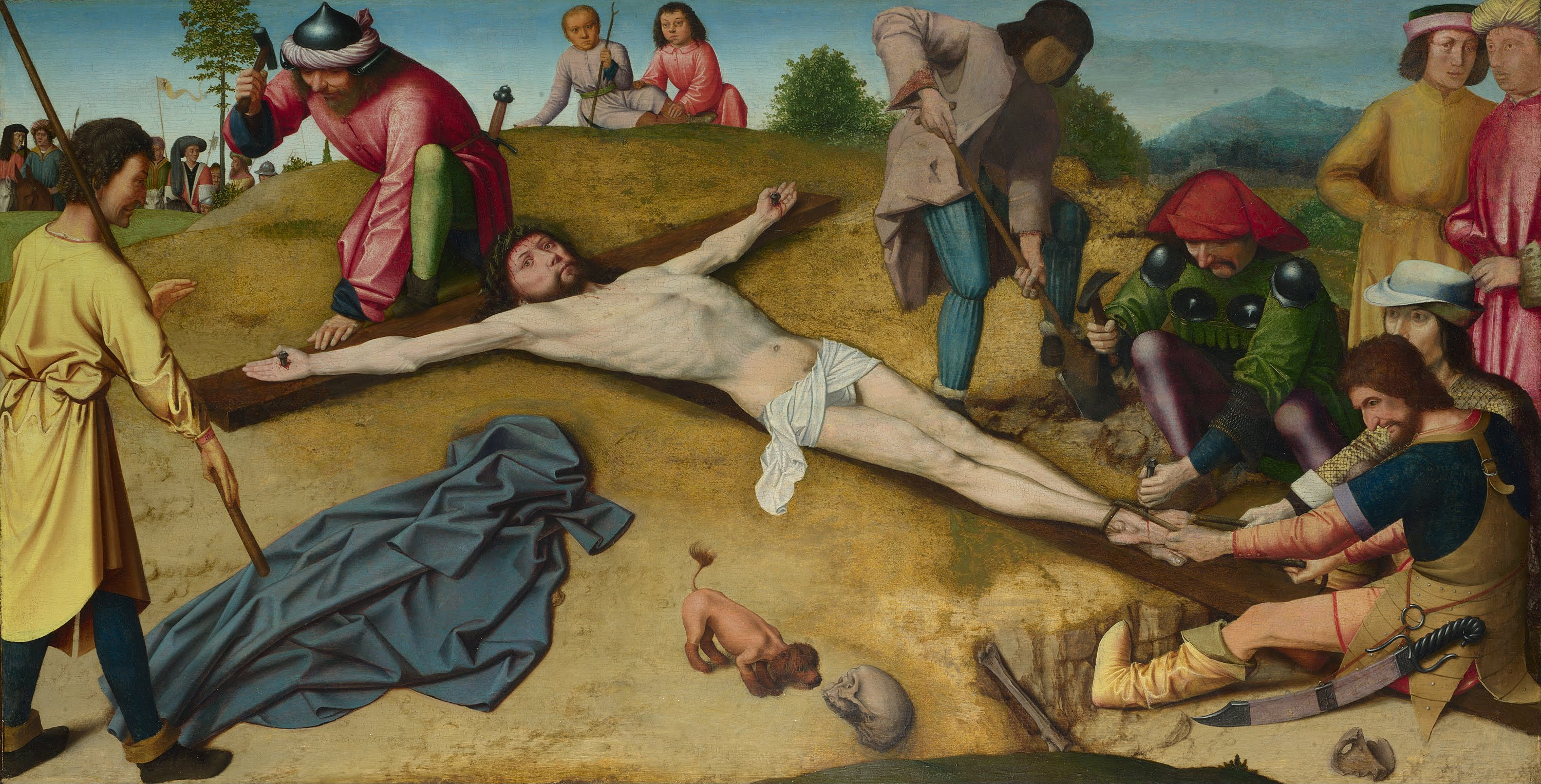 Gerard David, Christ Nailed to the Cross