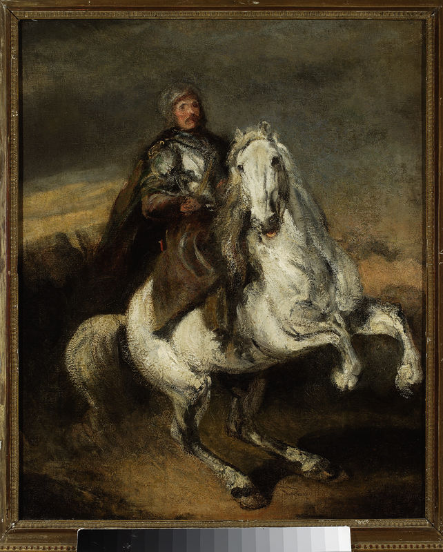 Piotr Michałowski, Knight on a grey horse