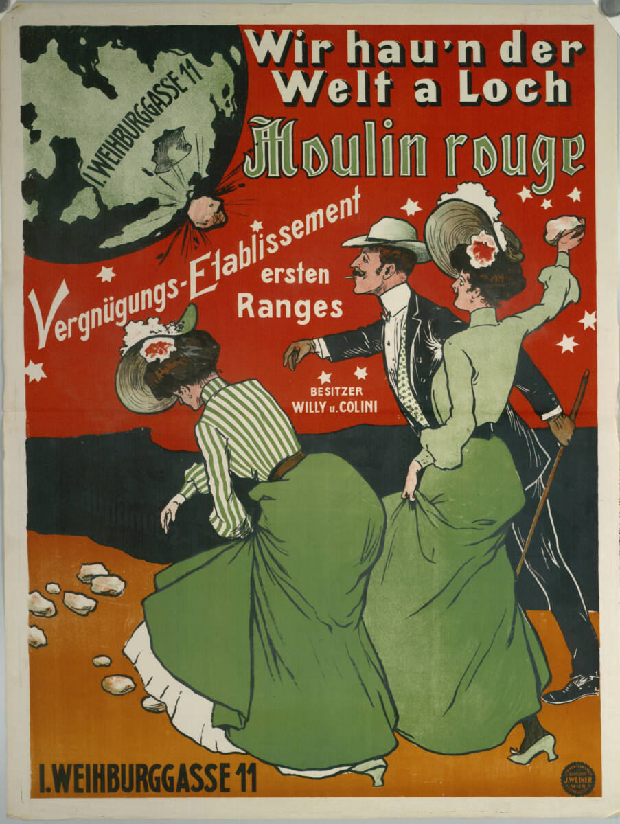 Anonym, Moulin rouge; Vergnügungs-Etablissement; I. WEIHBURGGASSE 11