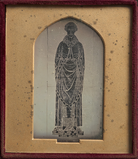 Unknown, [Copy of Brass Rubbing from the Tomb of Peter de Lacy, Rector of Northfleet and Prebendary of Swerdes, Dublin Cathedral, Ireland]