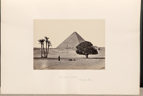 Francis Frith, The Great Pyramid, From the Plain