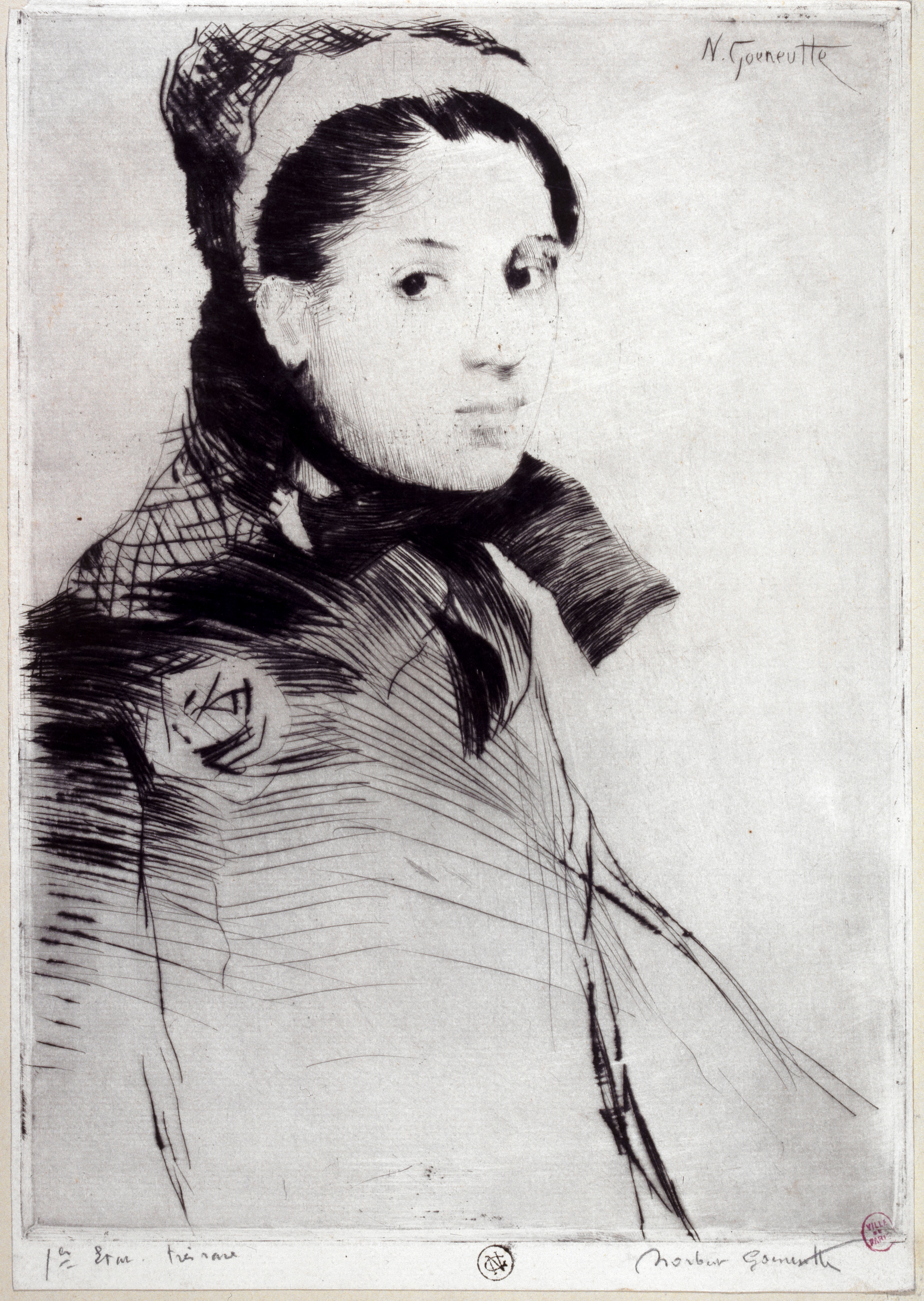 Norbert Gœneutte, Portrait de femme