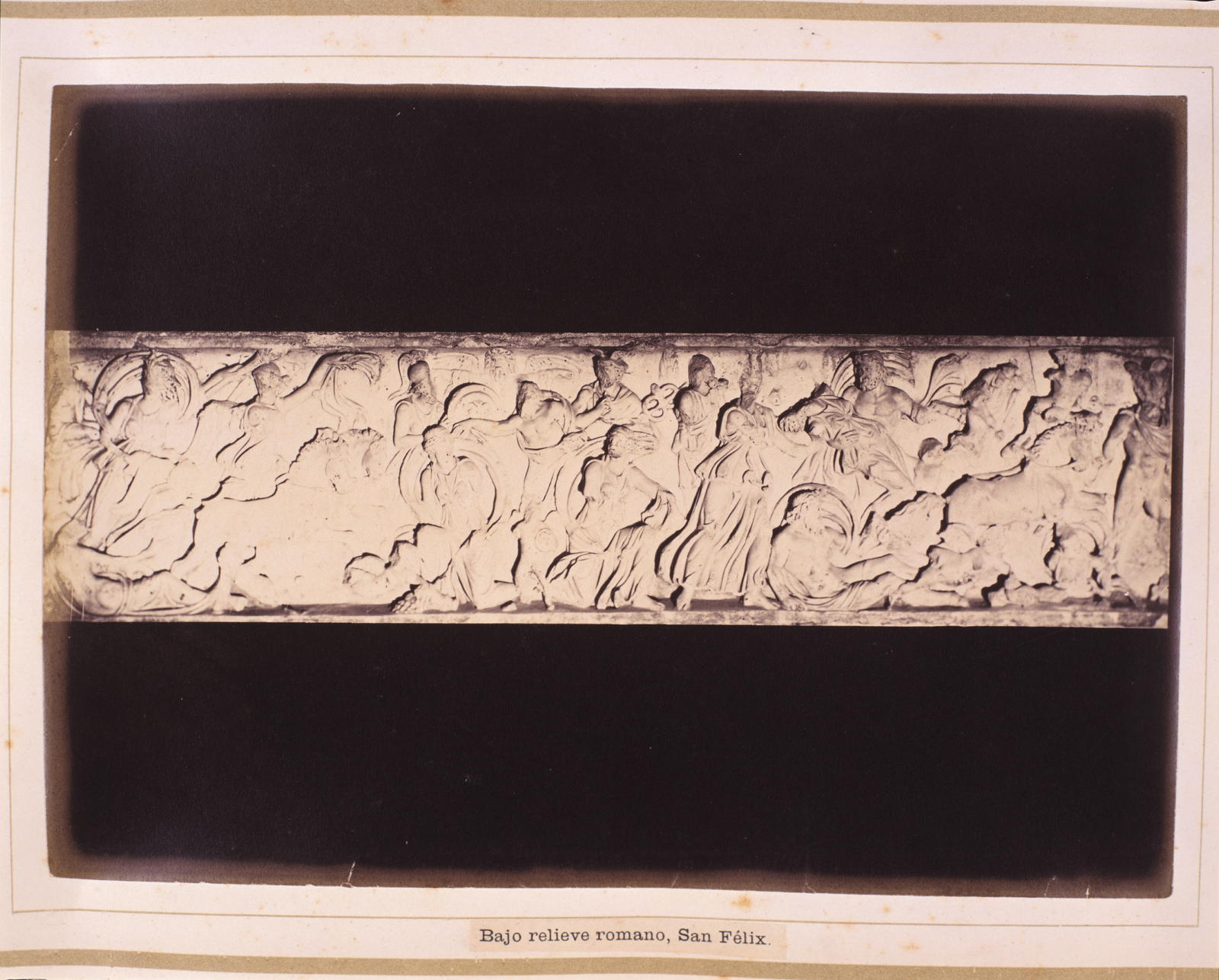 Joan Martí Centelles, 29. Bajo relieve romano, San Felix