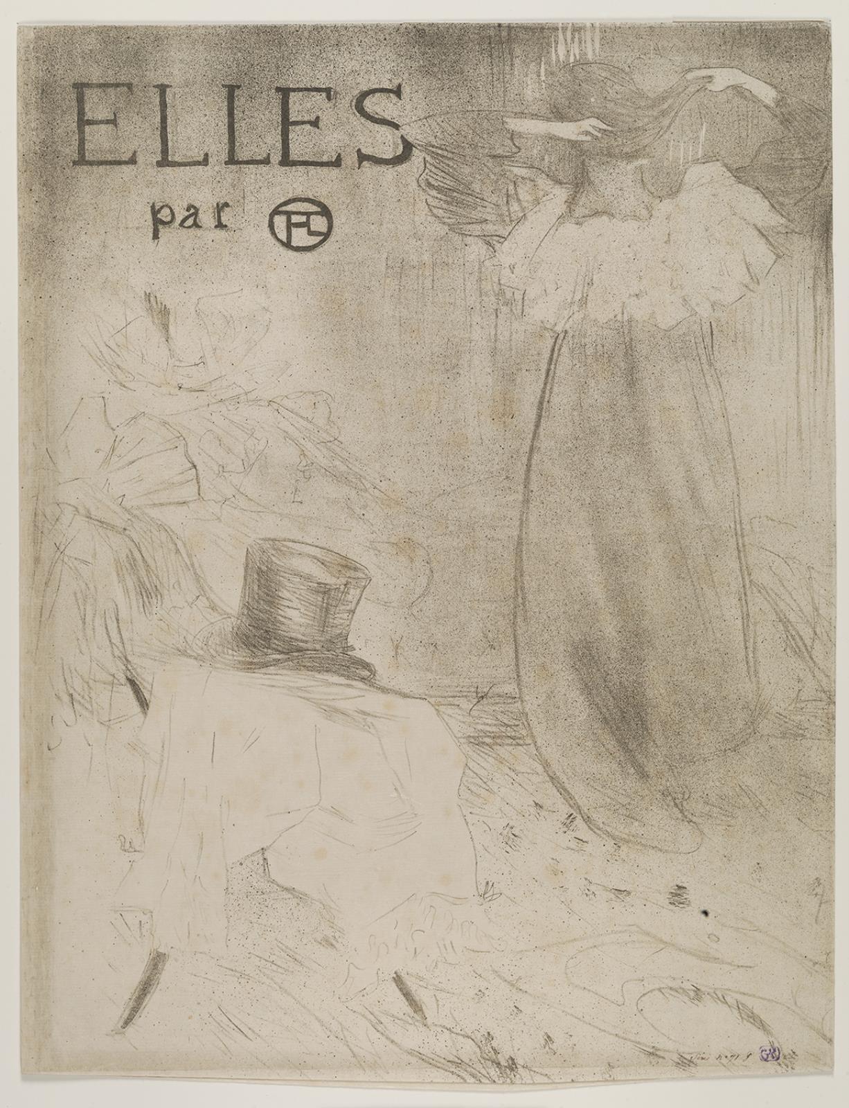 Henri de Toulouse-Lautrec, Frontispice pour Elles