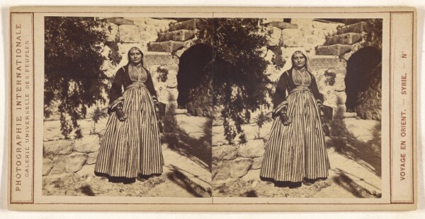 Unknown, Voyage en Orient. - Syrie. [Woman dressed in native costume]