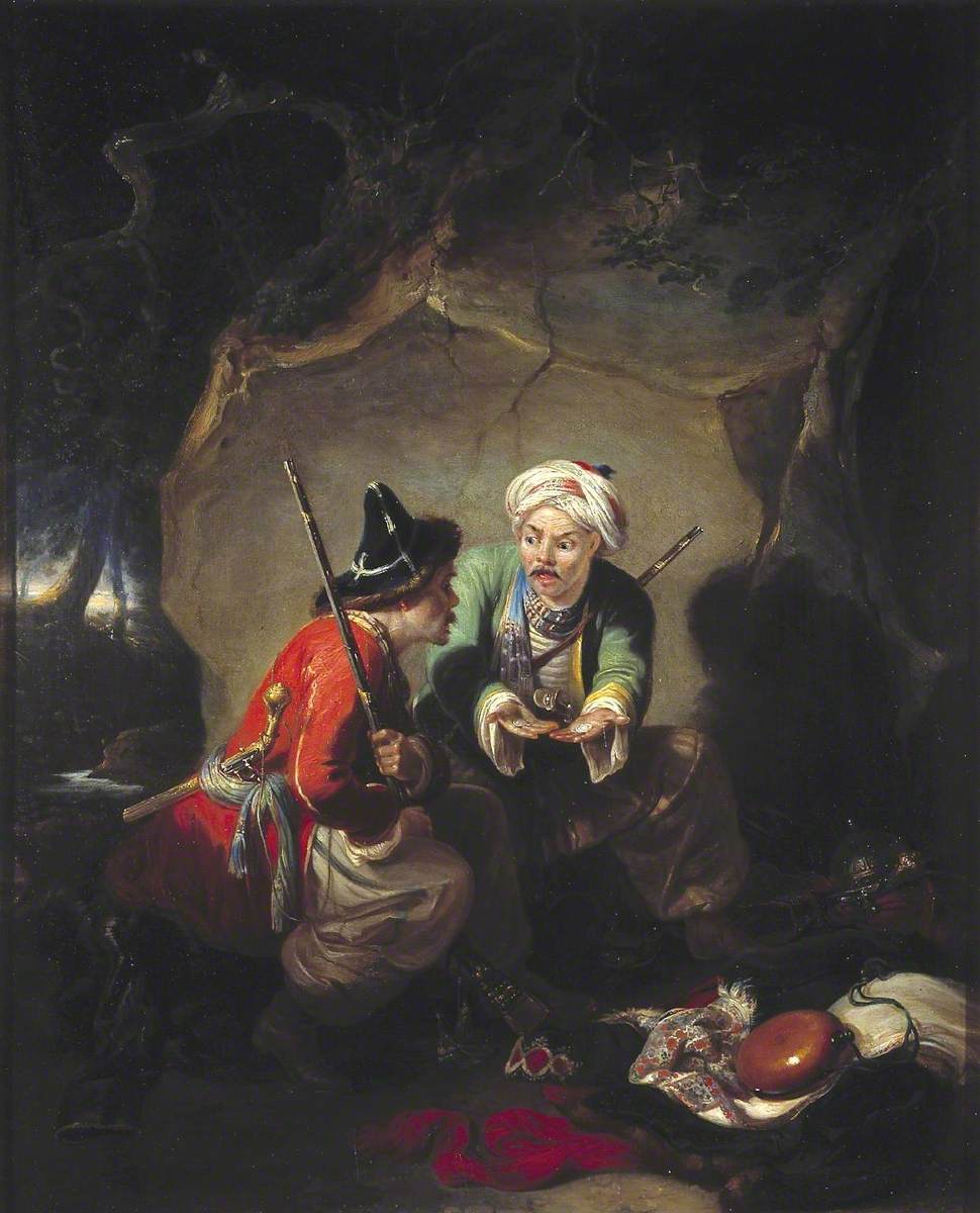 William Allan, Tartar Robbers Dividing Spoil