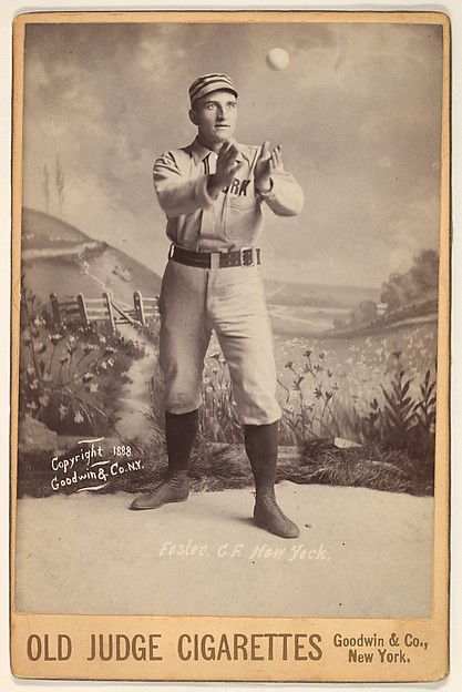 Goodwin & Company, Foster, Center Field, New York, from the series Old Judge Cigarettes