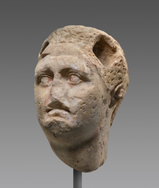 Unknown, Head of a Statue of a Hellenistic Ruler