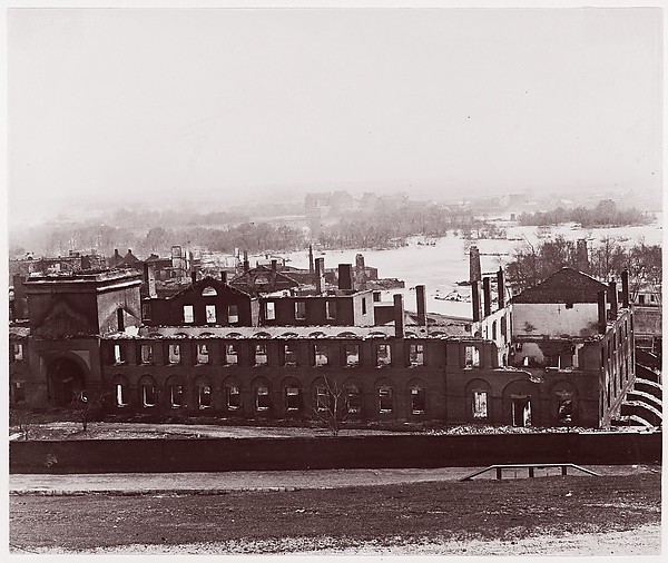 Alexander Gardner, [Ruins of the Arsenal, Richmond, Virginia, after Evacuations]