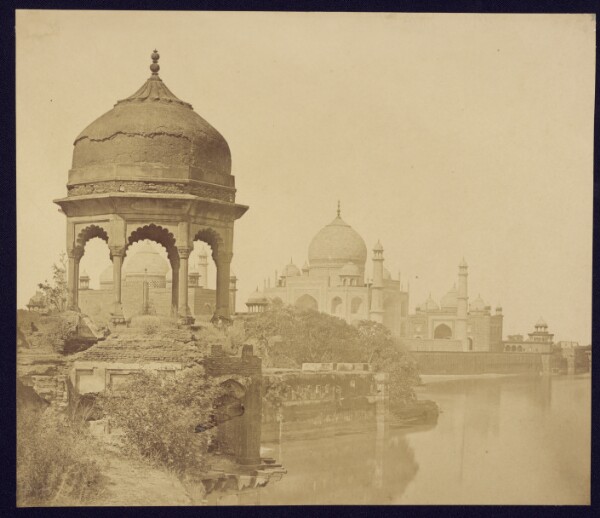 Felice Beato, [The Taj Mahal from the East]