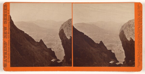 Carleton Watkins, [Round Top, Coast and Geodetic Station, 10,700 ft., Alpine County, California]