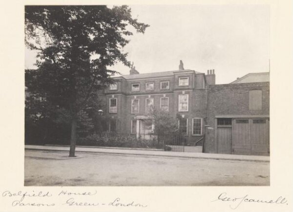 Scamell, George (Mr), National Photographic Record and Survey