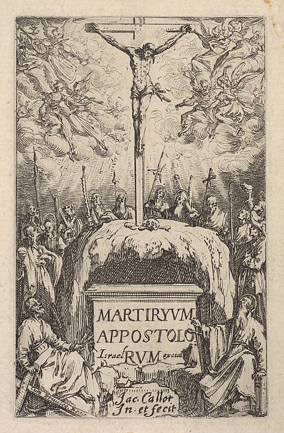 Jacques Callot, Frontispiece, from "The Little Apostles" (Les Petits Apôtres)