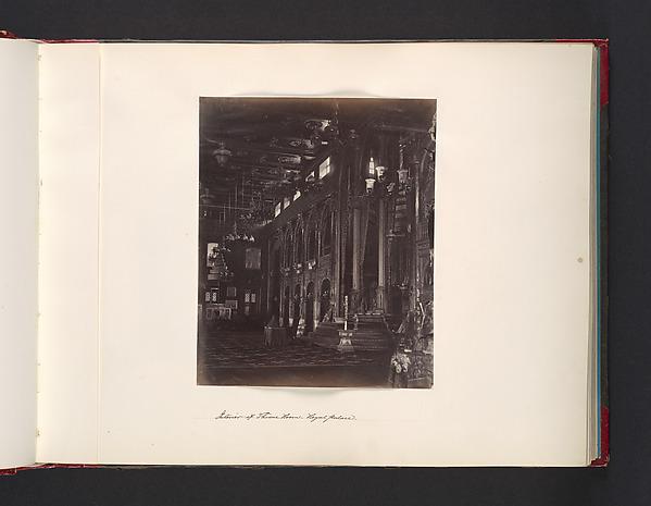 John Thomson, Interior of Throne Room - Royal Palace