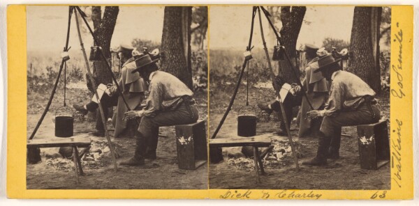 Carleton Watkins, Camp Scene, Yosemite