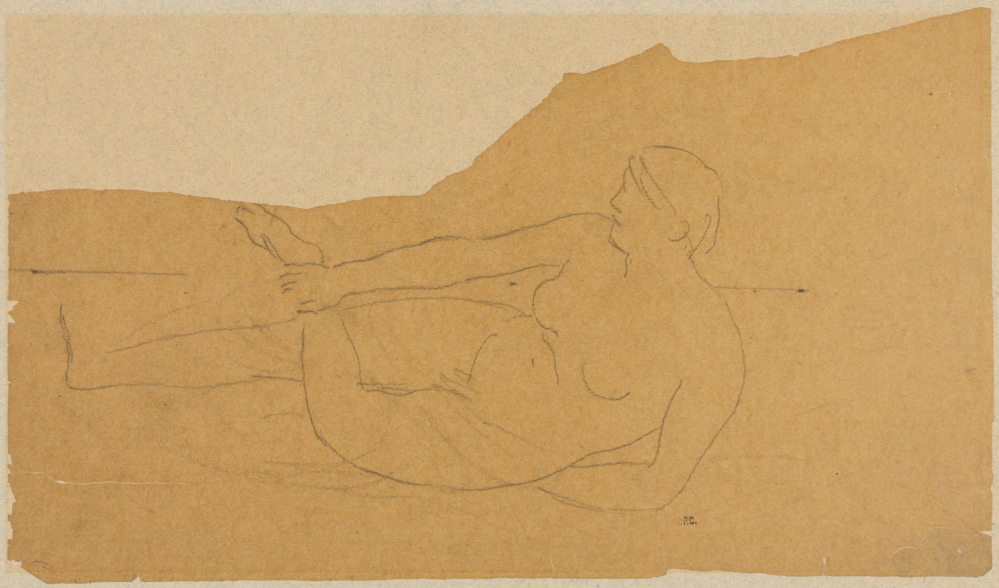 Pierre Puvis de Chavannes, Female Nude