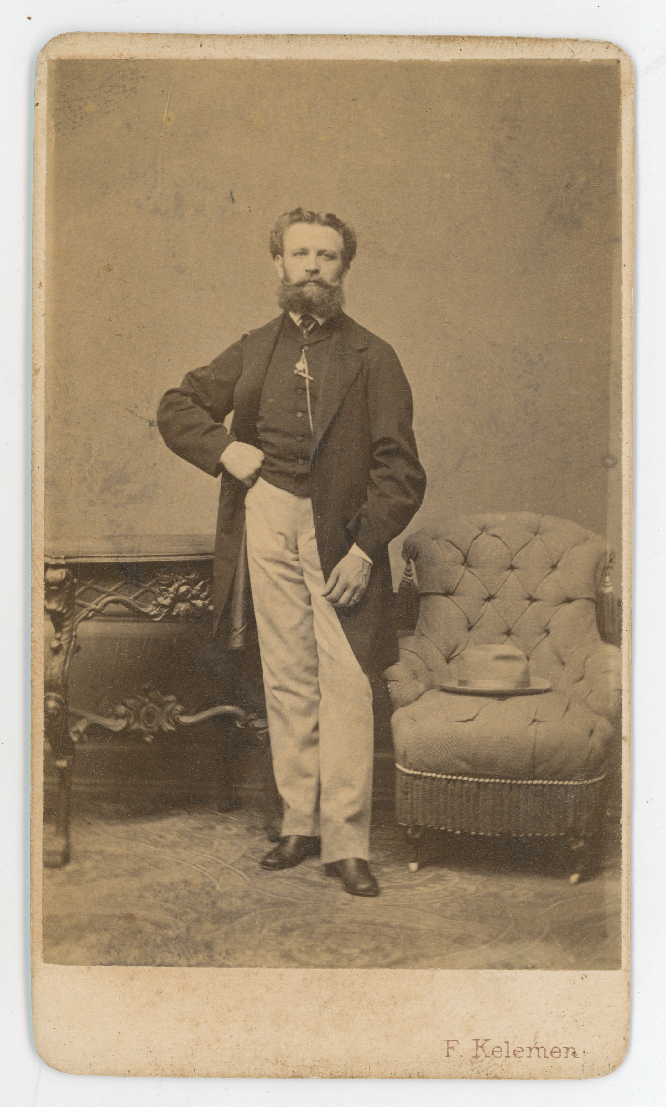 Ferdo Kelemen, Portret mlađeg muškarca